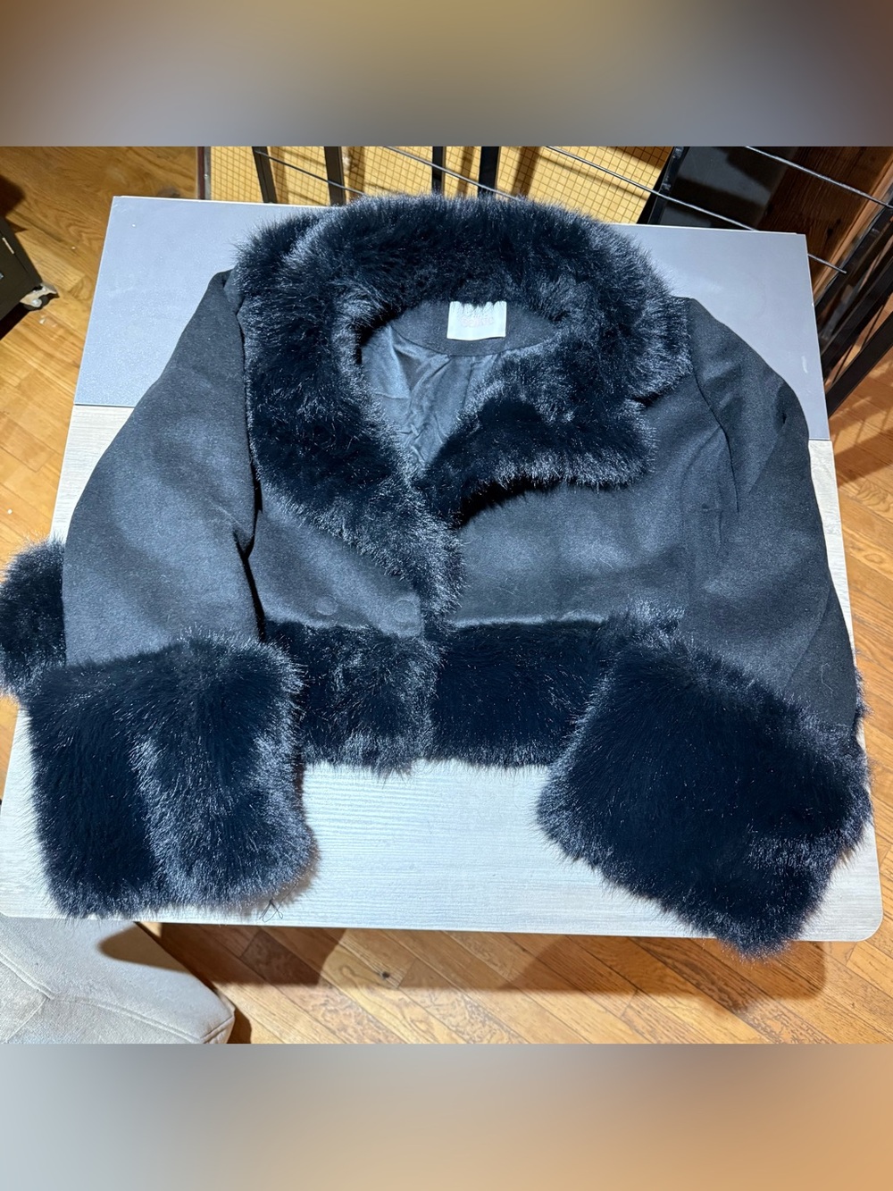 Caviar Cropped Groupie Jacket 🖤 Selkie - Picture 2 of 6